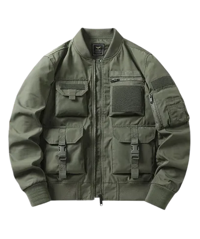 Bomber Jacket Back View